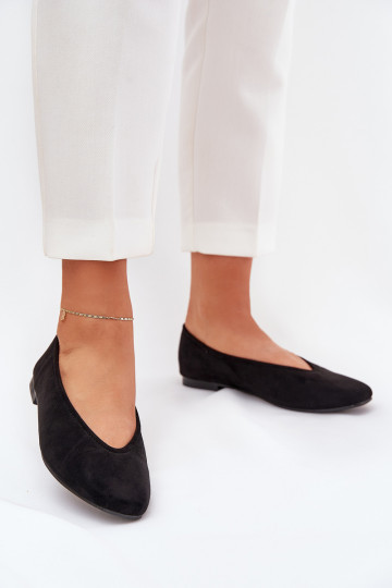 Het klassieke model Ballerinas Z van eco-suèdeu zInart Osallin