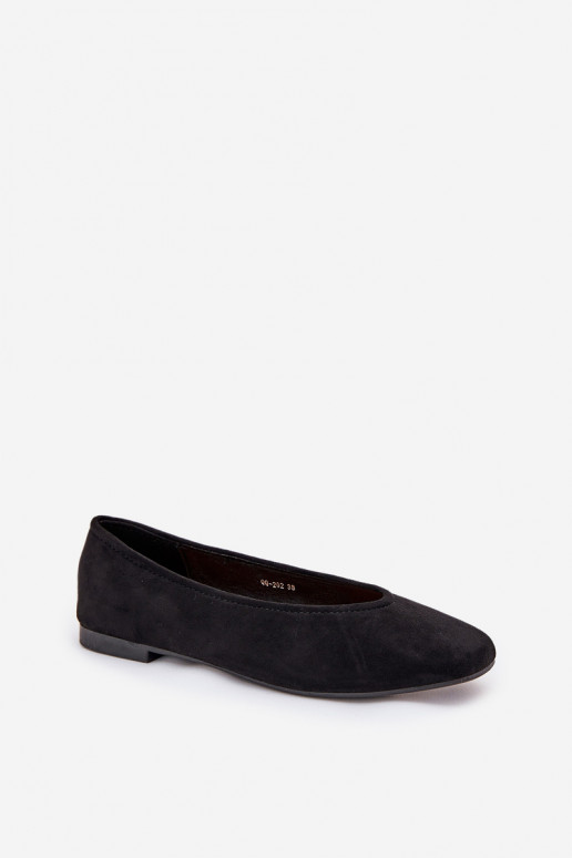Het klassieke model Ballerinas Z van eco-suèdeu zInart Osallin Het klassieke model Ballerinas Z van eco-suèdeu zInart Osallin
