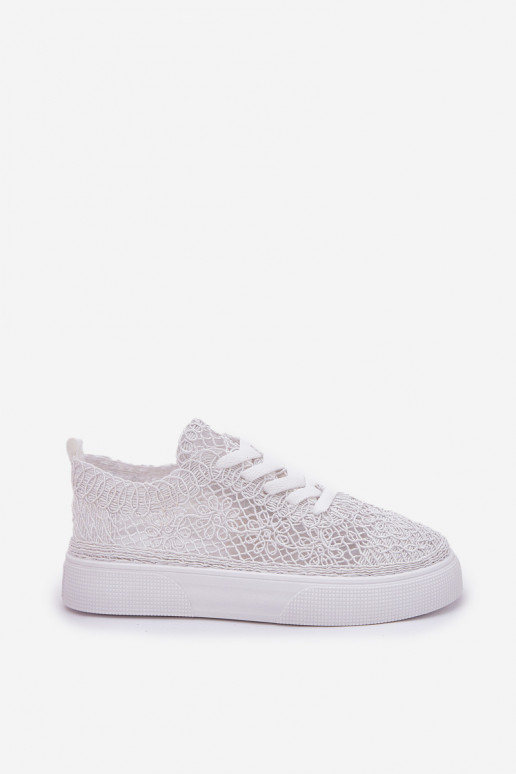 met elementen van opengeInerkt Sneakers Dames met platform Initte kleur Aranelith