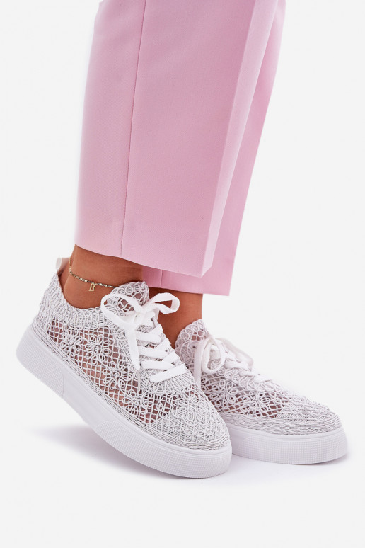 met elementen van opengeInerkt Sneakers Dames met platform Initte kleur Aranelith