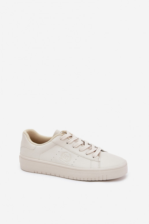 Laag Vrijetijdsschoenen van ecoleer Big Star NN274578 beige Laag Vrijetijdsschoenen van ecoleer Big Star NN274578 beige