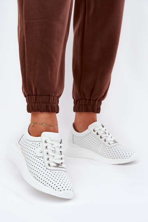 Dames Leer sportschoenen Vinceza 79532 Initte kleur Dames Leer sportschoenen Vinceza 79532 Initte kleur