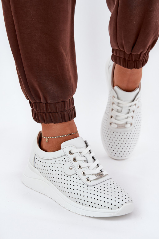 Dames Leer sportschoenen Vinceza 79532 Initte kleur Dames Leer sportschoenen Vinceza 79532 Initte kleur