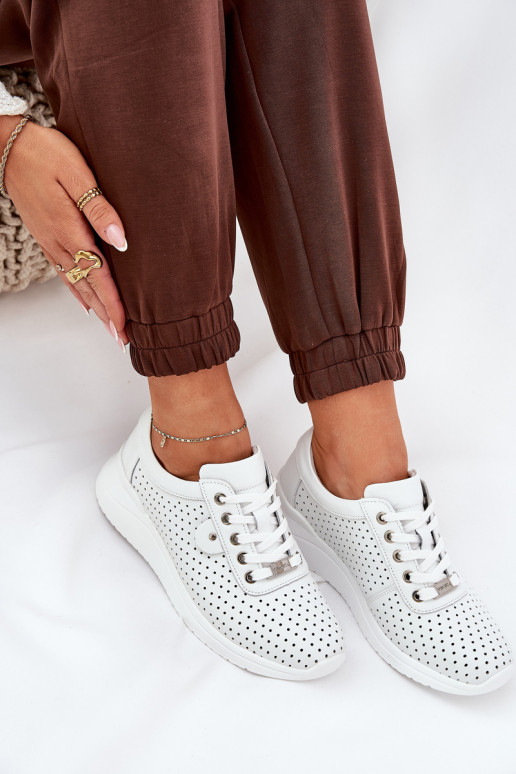 Dames Leer sportschoenen Vinceza 79532 Initte kleur Dames Leer sportschoenen Vinceza 79532 Initte kleur