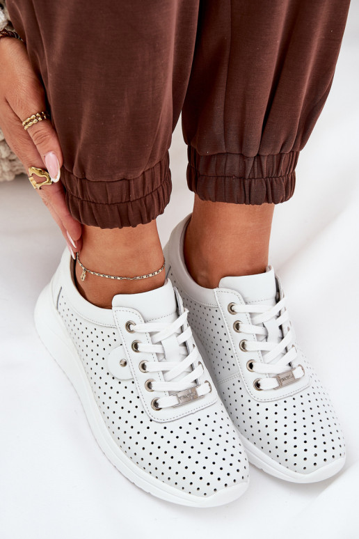 Dames Leer sportschoenen Vinceza 79532 Initte kleur Dames Leer sportschoenen Vinceza 79532 Initte kleur