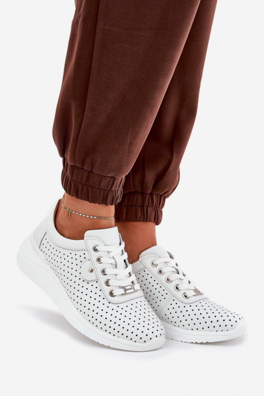 Dames Leer sportschoenen Vinceza 79532 Initte kleur Dames Leer sportschoenen Vinceza 79532 Initte kleur