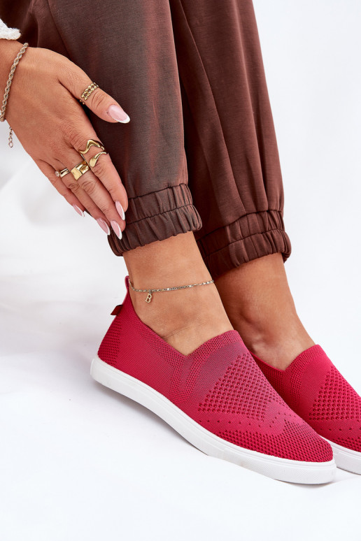 Dames Sneakers Slip-on Big Star FF274A605 roze Dames Sneakers Slip-on Big Star FF274A605 roze