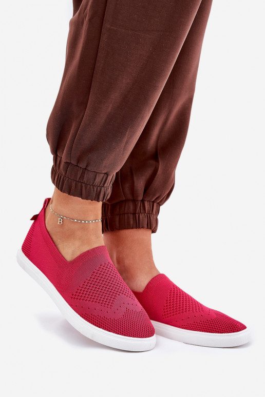 Dames Sneakers Slip-on Big Star FF274A605 roze Dames Sneakers Slip-on Big Star FF274A605 roze