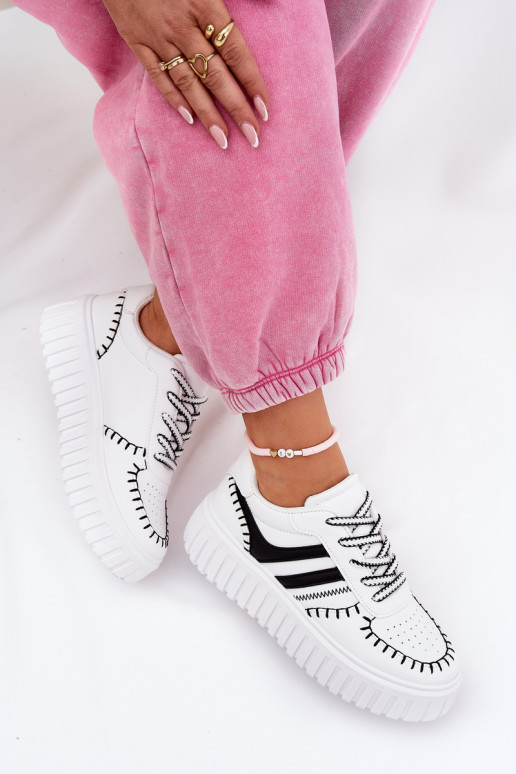 Sneakers model schoenen Dames met platform INit-zInart Ofenale