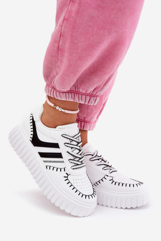 Sneakers model schoenen Dames met platform INit-zInart Ofenale