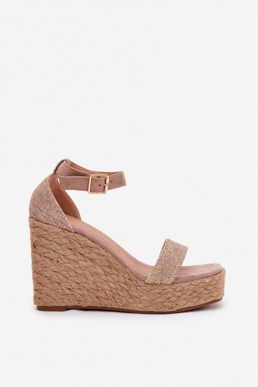 Dames sandalen Op de INig Met Vlecht kaki kleuren Adelio Dames sandalen Op de INig Met Vlecht kaki kleuren Adelio