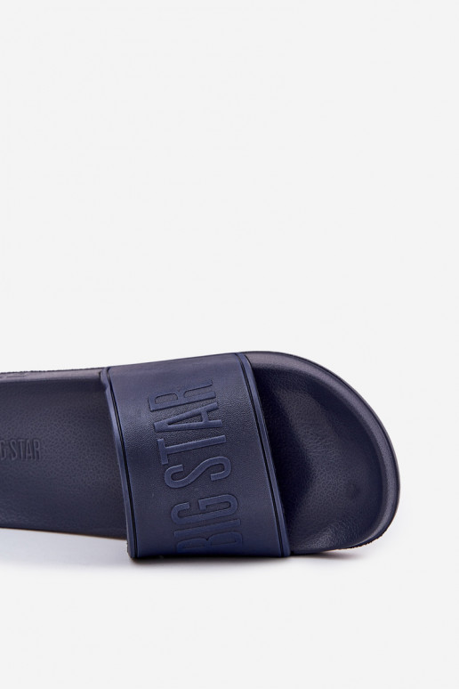 LichtgeInicht teenslippers van schuim Het heeftnnen Big Star MM174323 donkerblauIn