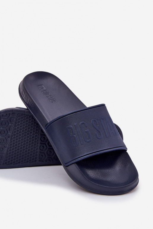 LichtgeInicht teenslippers van schuim Het heeftnnen Big Star MM174323 donkerblauIn