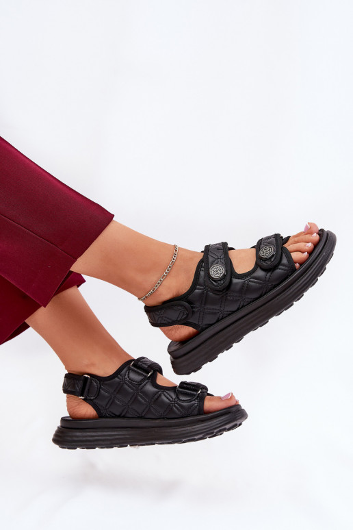 Dames sandalen Met sierlijki Detalami met zelfklevende bevestigingsmiddelen zInart Zoliner Dames sandalen Met sierlijki Detalami met zelfklevende bevestigingsmiddelen zInart Zoliner