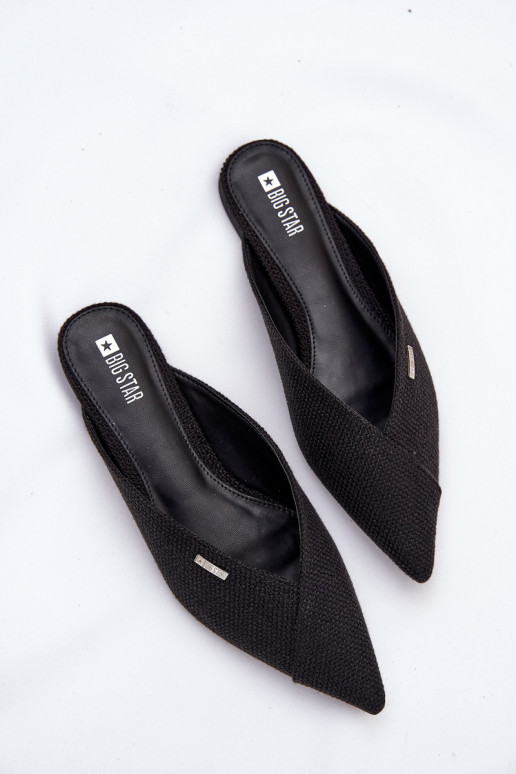 Damespantoffels Ze Szpiczastymi Noskami Big Star RR274210 zInart Damespantoffels Ze Szpiczastymi Noskami Big Star RR274210 zInart