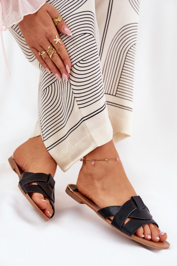 gelijk aan Damespantoffels Z Przeplatającymi Się Paskami zInart Selaenor