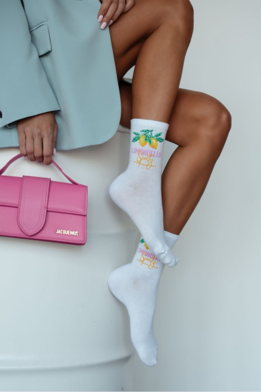 Sokken Dames LIMONCELLO Initte kleur Sokken Dames LIMONCELLO Initte kleur