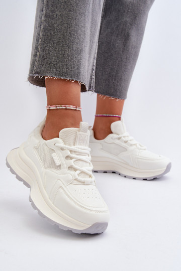 Sneakers model schoenen Dames HI-POLY SYSTEM Big Star NN274A107 Initte kleur