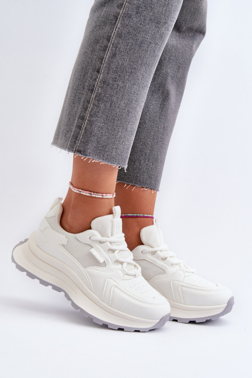 Sneakers model schoenen Dames HI-POLY SYSTEM Big Star NN274A107 Initte kleur Sneakers model schoenen Dames HI-POLY SYSTEM Big Star NN274A107 Initte kleur