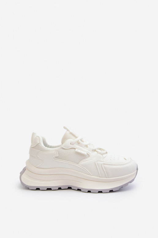 Sneakers model schoenen Dames HI-POLY SYSTEM Big Star NN274A107 Initte kleur Sneakers model schoenen Dames HI-POLY SYSTEM Big Star NN274A107 Initte kleur