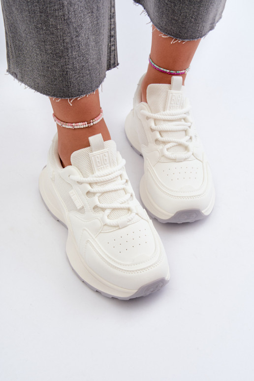 Sneakers model schoenen Dames HI-POLY SYSTEM Big Star NN274A107 Initte kleur Sneakers model schoenen Dames HI-POLY SYSTEM Big Star NN274A107 Initte kleur